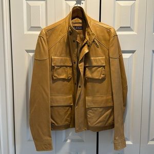 Purple label Men’s Ralph Lauren leather jacket